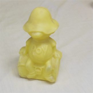 Bank Of Adelaide Savings Roy Yellow Plastic Coin Money Box c1970