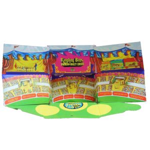 Vintage Mattel Toy Circus Ringling Barnum Bailey Carry Case Play Set