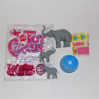 Vintage Mattel Toy Circus Ringling Barnum Bailey Elephant Act #3 Open Pack