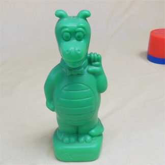 St. George Building Society Dragon 1990's Issue Green Plastic Coin Money Box