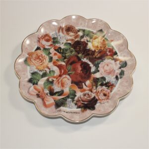 Franklin Mint Collectors Plate Victorian Rose Garden 1990's Issue