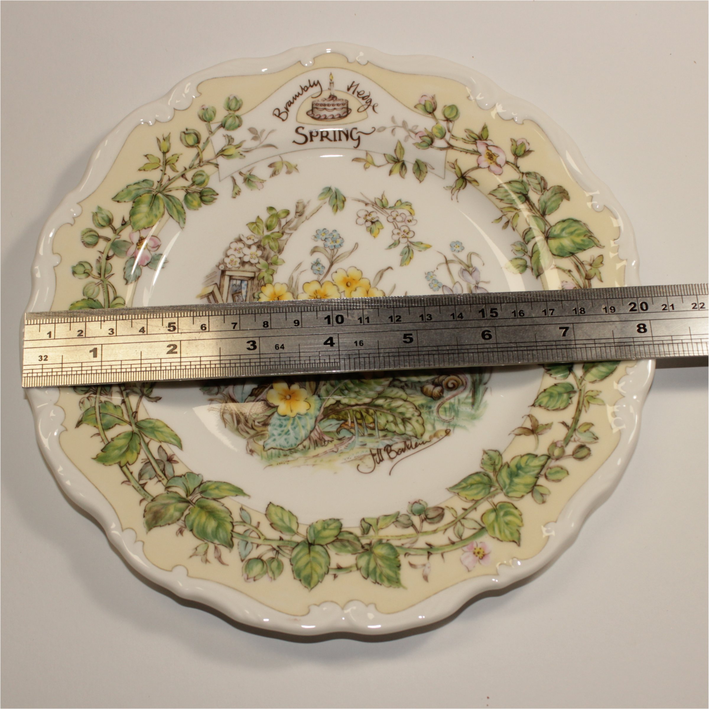 Royal Doulton Collectors Plate Brambly Hedge Spring 1982 Issue